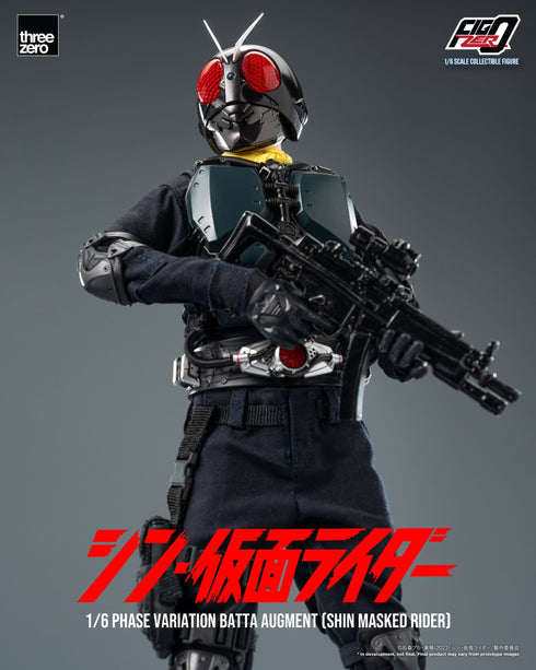 Threezero Kamen Rider Phase Variation Batta Augment (Shin Masked Rider) FigZero 1/6 Action Figure