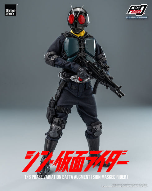 Threezero Kamen Rider Phase Variation Batta Augment (Shin Masked Rider) FigZero 1/6 Action Figure