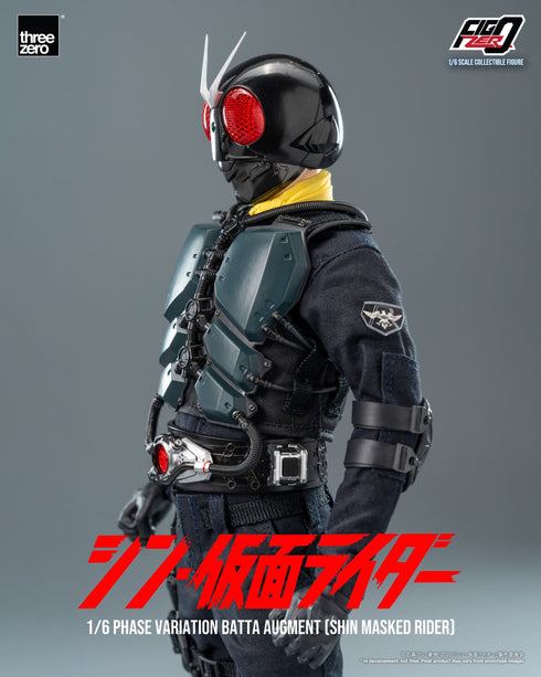 Threezero Kamen Rider Phase Variation Batta Augment (Shin Masked Rider) FigZero 1/6 Action Figure