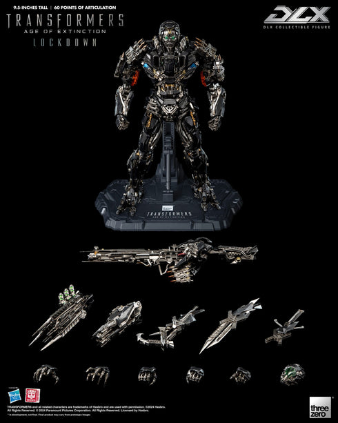 Threezero Transformers: Age of Extinction Lockdown DLX 1/6 Action Figure
