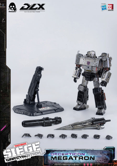 Threezero Transformers: War for Cybertron Trilogy Megatron DLX 1/6 Action Figure