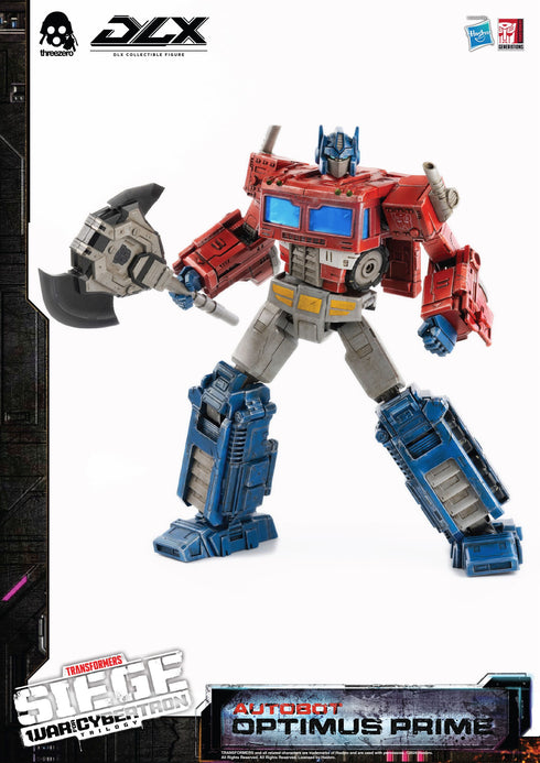 Threezero Transformers: War for Cybertron Trilogy Optimus Prime DLX 1/6 Action Figure