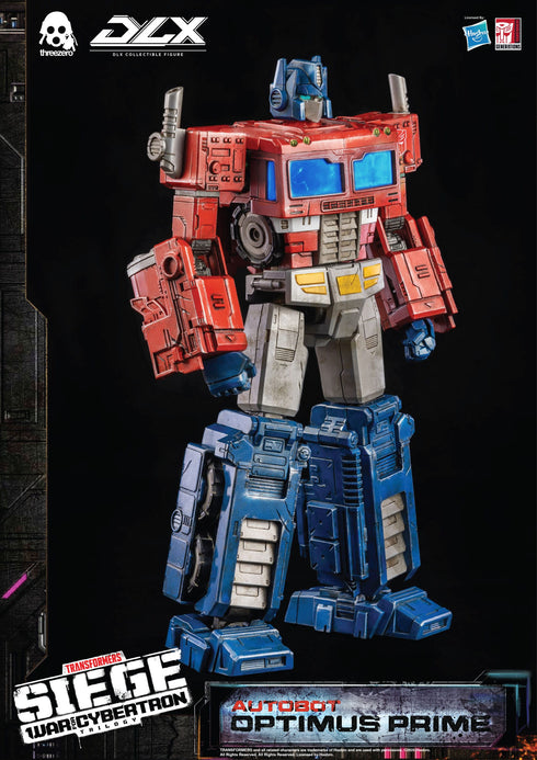 Threezero Transformers: War for Cybertron Trilogy Optimus Prime DLX 1/6 Action Figure