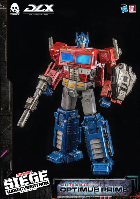 Threezero Transformers: War for Cybertron Trilogy Optimus Prime DLX 1/6 Action Figure