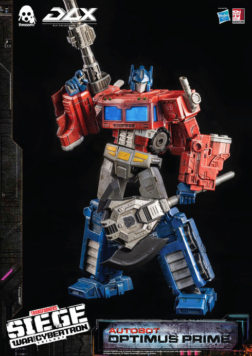 Threezero Transformers: War for Cybertron Trilogy Optimus Prime DLX 1/6 Action Figure