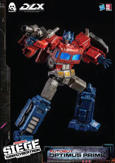 Threezero Transformers: War for Cybertron Trilogy Optimus Prime DLX 1/6 Action Figure