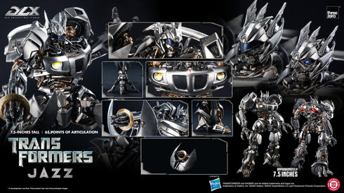 Threezero Transformers (2007) Jazz DLX 1/6 Action Figure