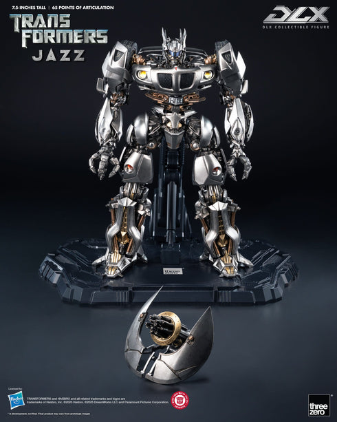 Threezero Transformers (2007) Jazz DLX 1/6 Action Figure