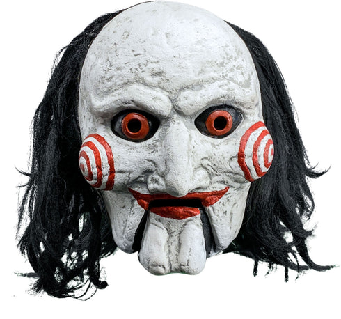 Trick or Treat Studios Billy The Puppet Mask with Moving Mouth - Saw (2004) - Collectible Prop Replica