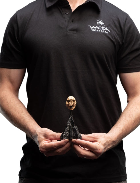 Weta Lord of the Rings Skull of a Moria Orc Mini Statue