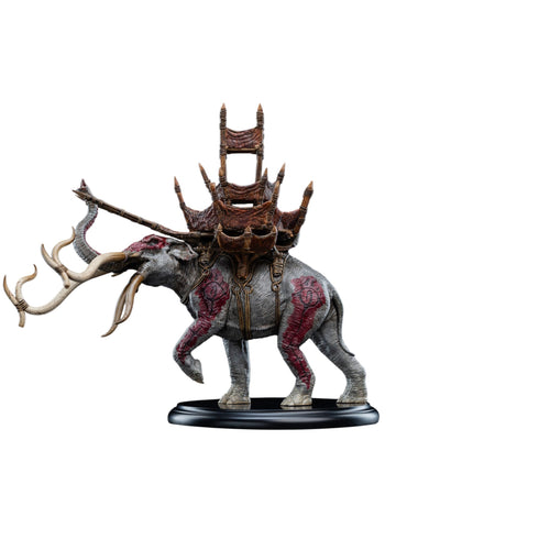 Weta The Lord of the Rings Mumak in Battle Mini Statue