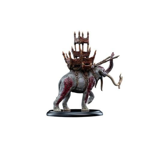 Weta The Lord of the Rings Mumak in Battle Mini Statue
