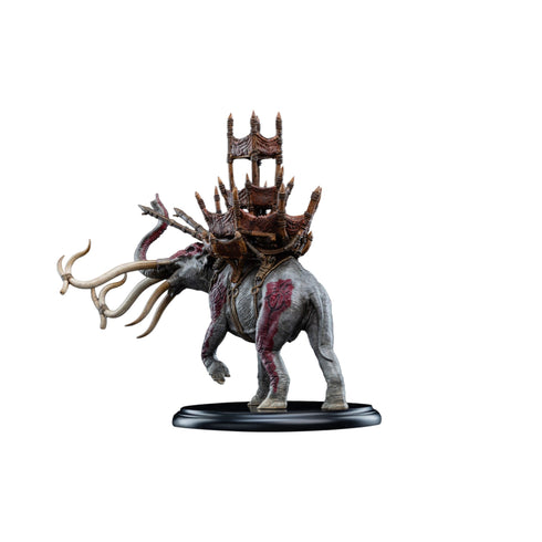 Weta The Lord of the Rings Mumak in Battle Mini Statue