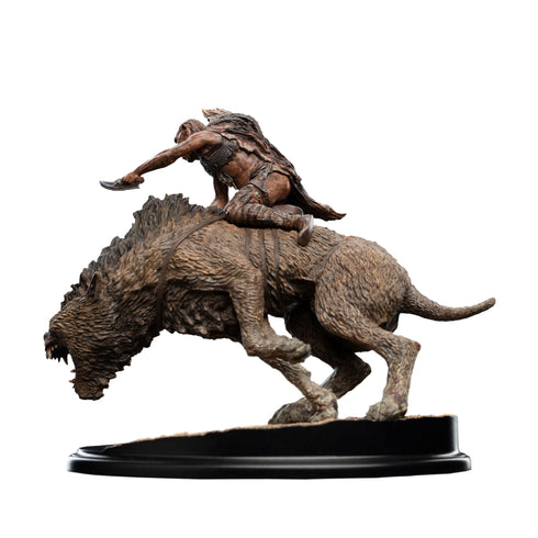 Weta The Lord of the Rings Sharkû on Warg Mini Statue