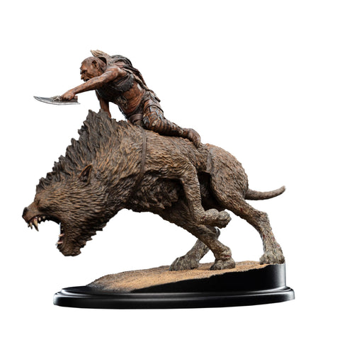 Weta The Lord of the Rings Sharkû on Warg Mini Statue