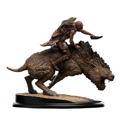 Weta The Lord of the Rings Sharkû on Warg Mini Statue