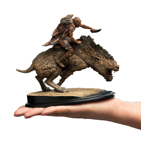 Weta The Lord of the Rings Sharkû on Warg Mini Statue