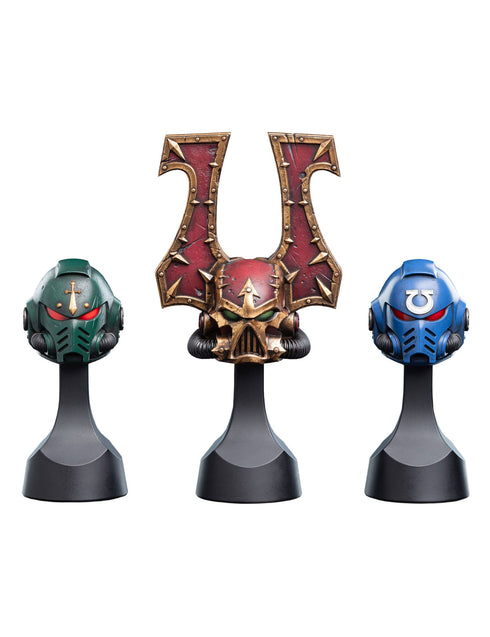 Weta Warhammer 40,000 Khorne Berzerker Helm 1/4 Replica Statue