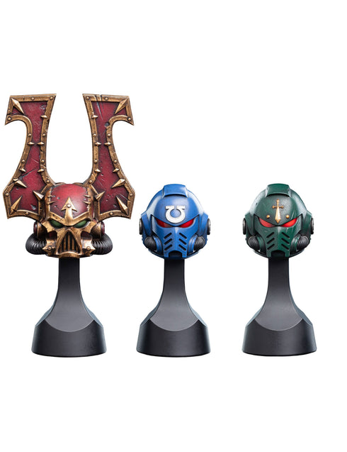 Weta Warhammer 40,000 Ultramarines Helm 1/4 Replica Statue