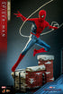 Hot Toys Spider-Man (New Red and Blue Suit) Deluxe Version - No Way Home MMS680 - 1/6 Scale Collectible Figure