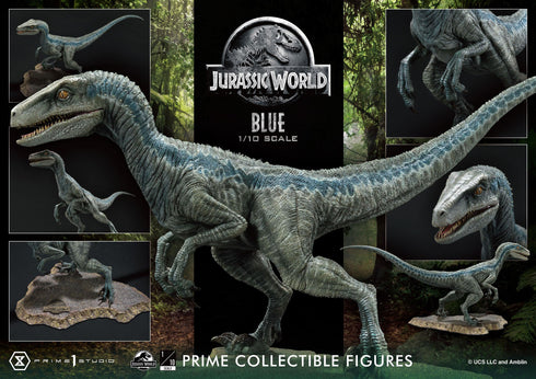 Prime 1 Studio Jurassic World: Fallen Kingdom Blue (Open Mouth Version) Prime Collectibles 1/10 Statue