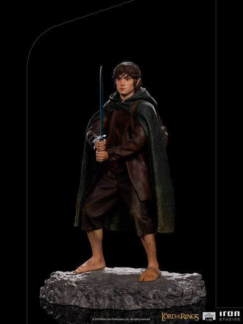 Iron Studios Frodo - The Lord of the Rings - Battle Diorama Series - Art Scale 1/10 Collectible Statue