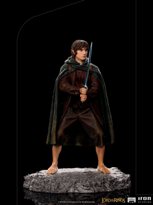 Iron Studios Frodo - The Lord of the Rings - Battle Diorama Series - Art Scale 1/10 Collectible Statue