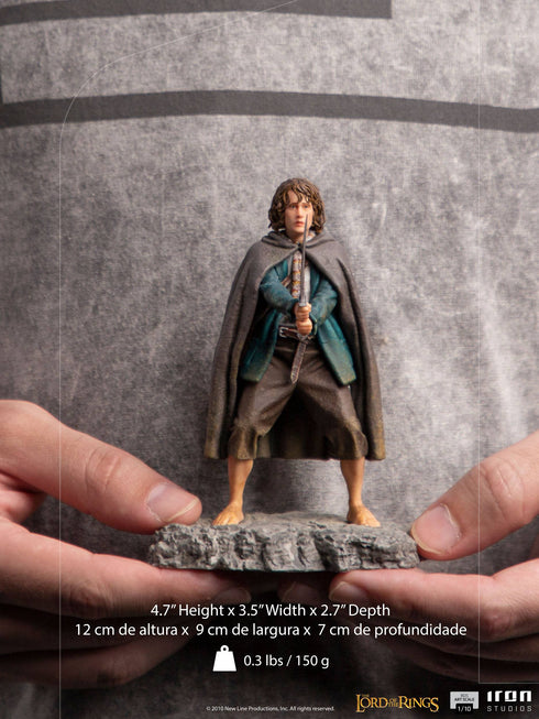 Iron Studios Pippin - The Lord of the Rings - Battle Diorama Series- Art Scale 1/10 Collectible Statue