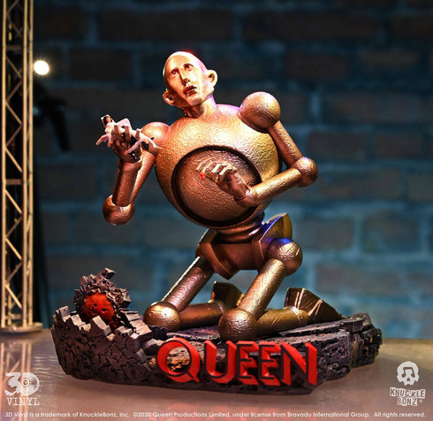 Knucklebonz Queen The Queen Robot News of the World 3D Vinyl Statue