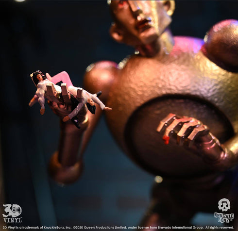 Knucklebonz Queen The Queen Robot News of the World 3D Vinyl Statue