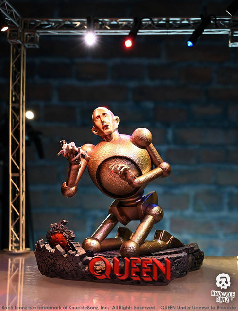 Knucklebonz Queen The Queen Robot News of the World 3D Vinyl Statue