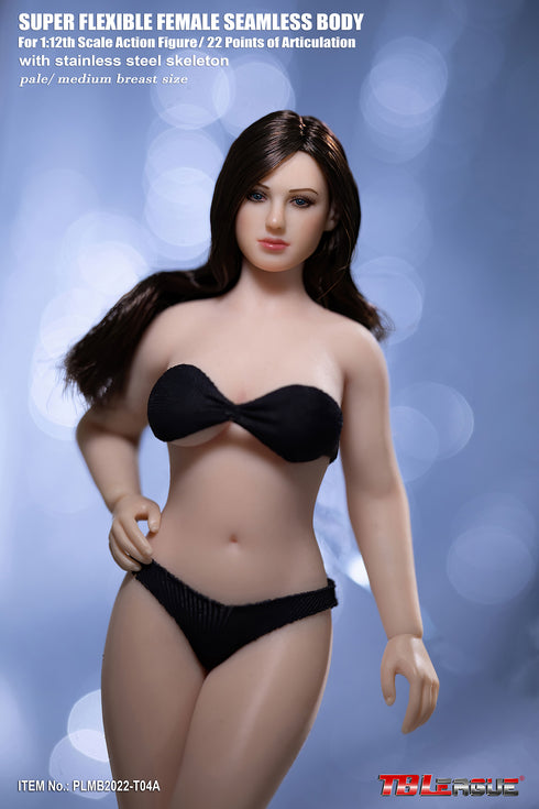Phicen TBLeague T04A Pale, Medium Bust Female Seamless 1/12 Action Figure