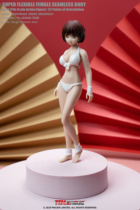 Phicen TBLeague T02B Pale, Large Bust Female Seamless 1/12 Action Figure