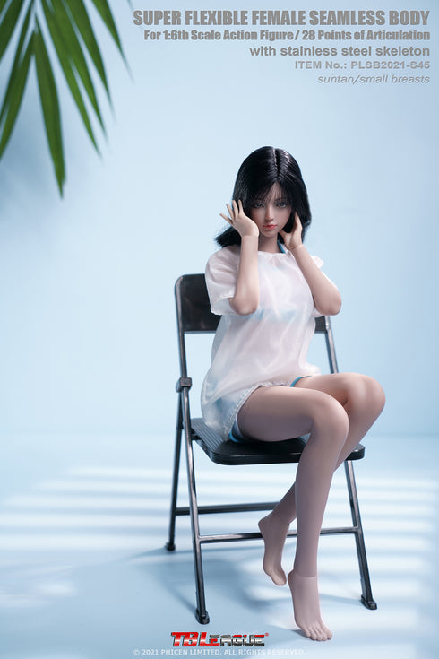 Phicen TBLeague S45 Suntan, Small Bust Female Seamless 1/6 Action Figure