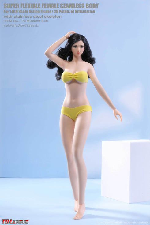 Phicen TBLeague S48 Pale, Medium Bust Female Seamless 1/6 Action Figure