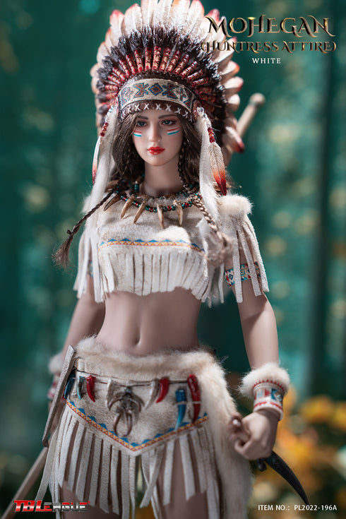 Phicen TBLeague Mohegan (huntress attire) - White 1/6 Action Figure