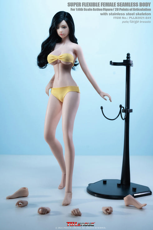 Phicen TBLeague S41 Pale, Large Bust Female Seamless 1/6 Body Action Figure