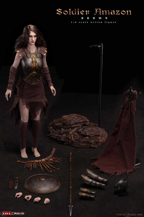 Phicen TBLeague Soldier Amazon - Brown 1/6 Action Figure