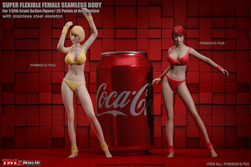 Phicen TBLeague T03B Suntan, Medium Bust Female Seamless 1/12 Action Figure