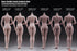 Phicen TBLeague S22A Pale, Medium Bust Female Seamless 1/6 Body Action Figure