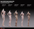 Phicen TBLeague S27B Suntan, Medium Bust Female Seamless 1/6 Body Action Figure