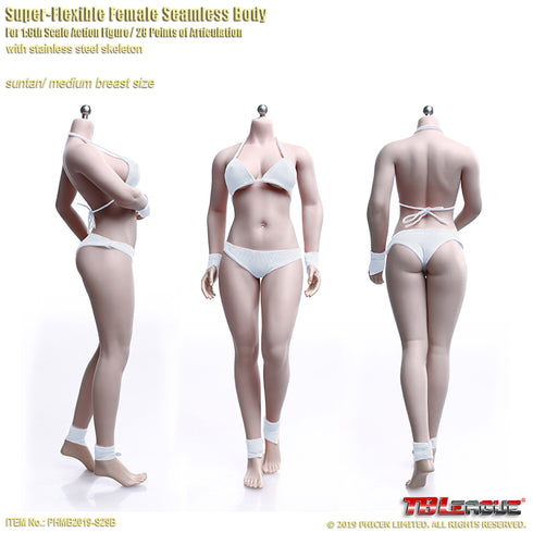 Phicen TBLeague S29B Suntan, Female Seamless 1/6 Body Action Figure