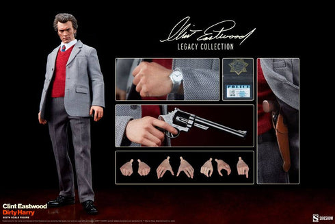 Sideshow Collectibles Dirty Harry Clint Eastwood Legacy Collection Harry Callahan 1/6 Action Figure - Opened Box