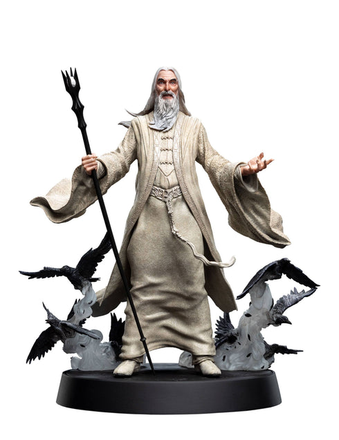 Weta Lord of the Rings Figures of Fandom Saruman the White PVC Statue