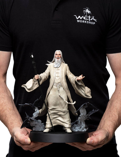 Weta Lord of the Rings Figures of Fandom Saruman the White PVC Statue
