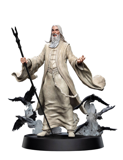 Weta Lord of the Rings Figures of Fandom Saruman the White PVC Statue