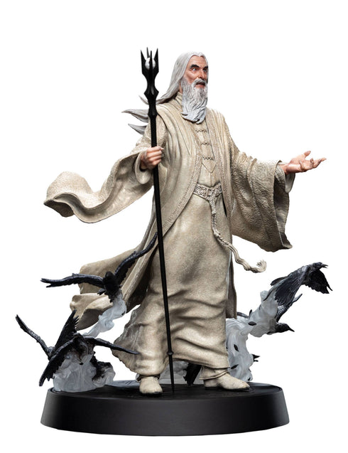 Weta Lord of the Rings Figures of Fandom Saruman the White PVC Statue