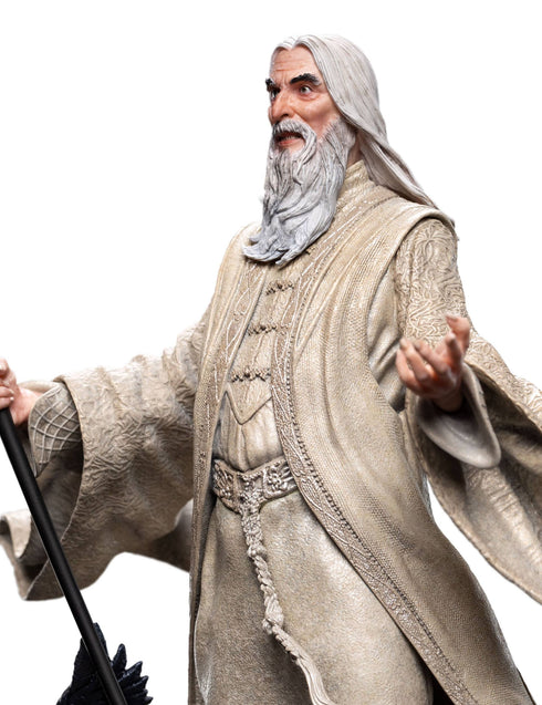 Weta Lord of the Rings Figures of Fandom Saruman the White PVC Statue