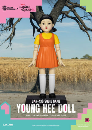 Beast Kingdom Young Hee Doll (With Sound)- Squid Game 2 - Dynamic 8ction Heroes - 1/9 Scale Collectible Figure