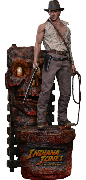 Hot Toys Indiana Jones (Deluxe Version) - Indiana Jones and the Temple of Doom - MMS861 - 1/6 Scale Collectible Figure
